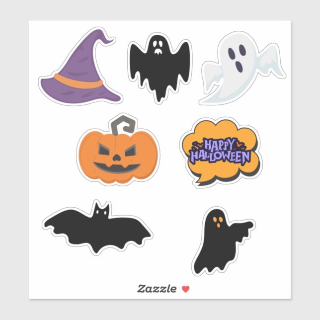 Simple Halloween  Sticker (Sheet)