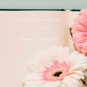 Simple Hand-drawn Botanical Book Embosser