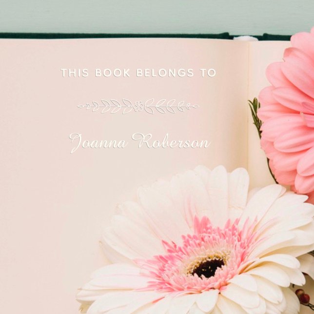Simple Hand-drawn Botanical Book Embosser (Creator Uploaded)