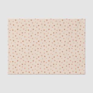 Simple Hand-drawn Scattered Holiday Stars Tissue Paper