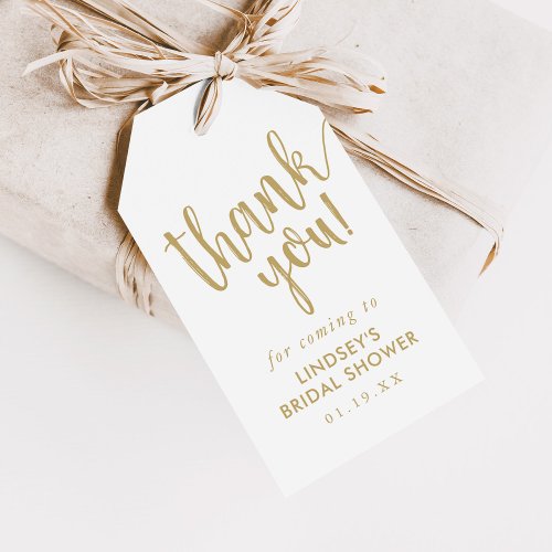 Simple Hand_Lettered Bridal Shower Thank You Favor Gift Tags