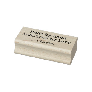 Simple Handmade Packaging Stamp