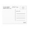 Simple Handwriting Wedding Thank You Postcard