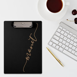 Simple Handwritten Script Name Personalized Clipboard