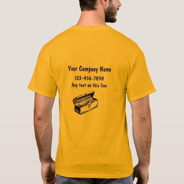 Simple Handyman Tshirts (Back)