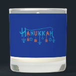 Simple Hanukkah Scented Candle. Editable. Scented Candle<br><div class="desc">Simple Hanukkah. Scented Candle.

Hanukkah 2023
begins Thursday,  7 December
at sunset 
ends Friday,  15 December
at nightfall</div>