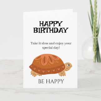 Simple Happy Birthday Card Design