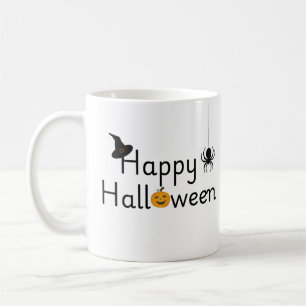 Simple Happy Halloween Mug