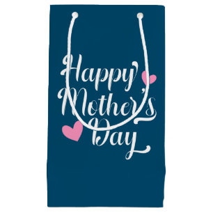Simple Happy Mother's Day Calligraphy   Gift Bag
