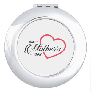 Simple Happy Mother's Day   Compact Mirror
