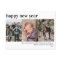 Simple Happy New Year Minimal Chic 3 Photo Collage