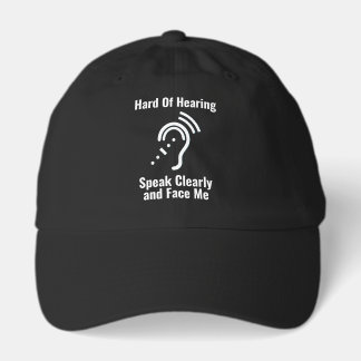 Simple Hard Of Hearing Hat