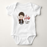 Simple Harry Potter Baby Shower Baby Bodysuit