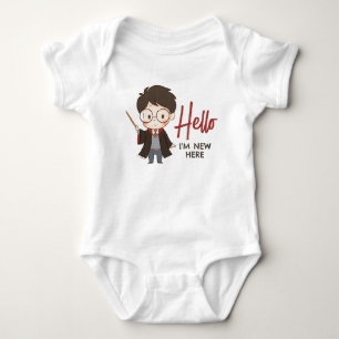 Simple Harry Potter Baby Shower Bodysuit