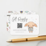 Simple Harry Potter Baby Shower Enclosure Card