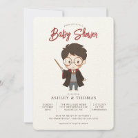 Harry Potter Baby Shower Invites