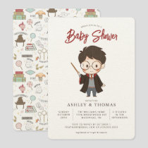Simple Harry Potter Baby Shower Invitation