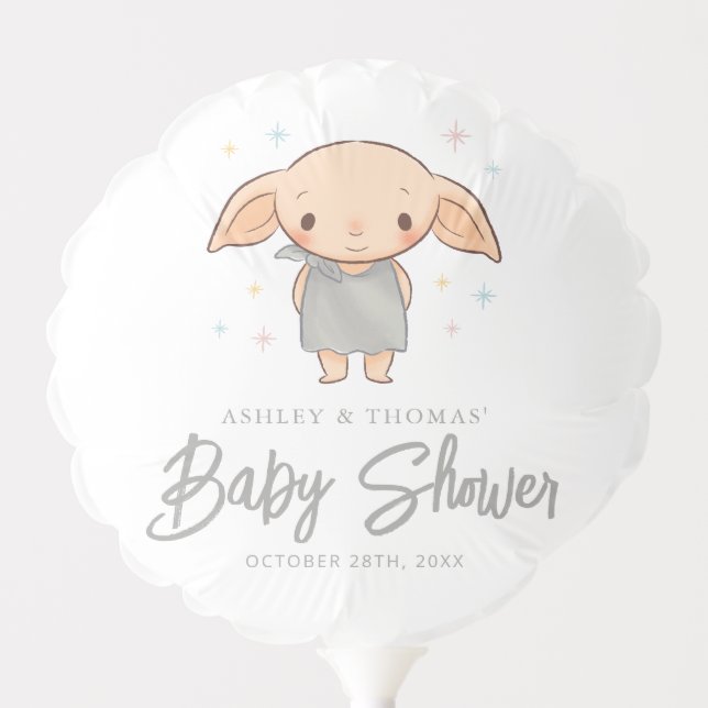 Simple Harry Potter - Dobby Baby Shower Balloon (Front)