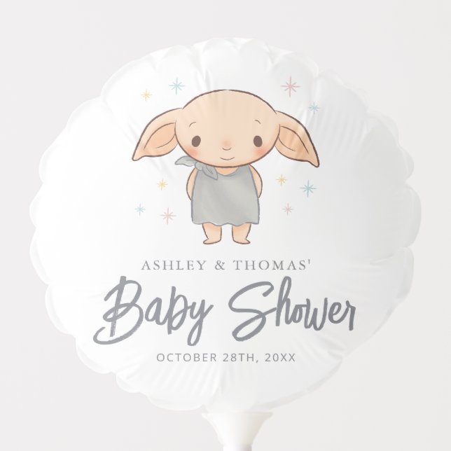 Simple Harry Potter - Dobby Baby Shower Balloon (Front)