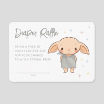 Simple Harry Potter - Dobby Baby Shower Enclosure Card
