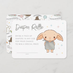 Simple Harry Potter - Dobby Baby Shower Enclosure Card