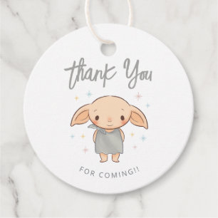 Simple Harry Potter - Dobby Baby Shower Favor Tags