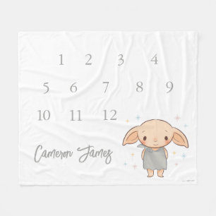 Simple Harry Potter - Dobby Baby Shower Fleece Blanket