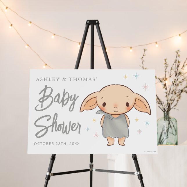 Simple Harry Potter - Dobby Baby Shower Foam Board (In Situ (Stand))
