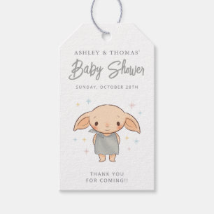 Simple Harry Potter - Dobby Baby Shower Gift Tags