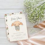 Simple Harry Potter - Dobby Baby Shower Invitation