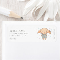 Simple Harry Potter - Dobby Baby Shower Label