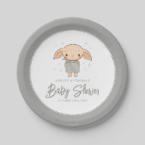 Simple Harry Potter - Dobby Baby Shower Paper Plates