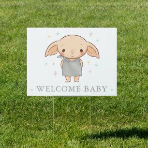 Simple Harry Potter - Dobby Baby Shower Sign