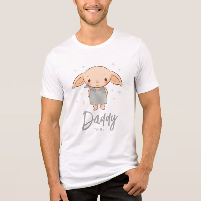 Simple Harry Potter - Dobby Baby Shower Tri-Blend Shirt (Front)