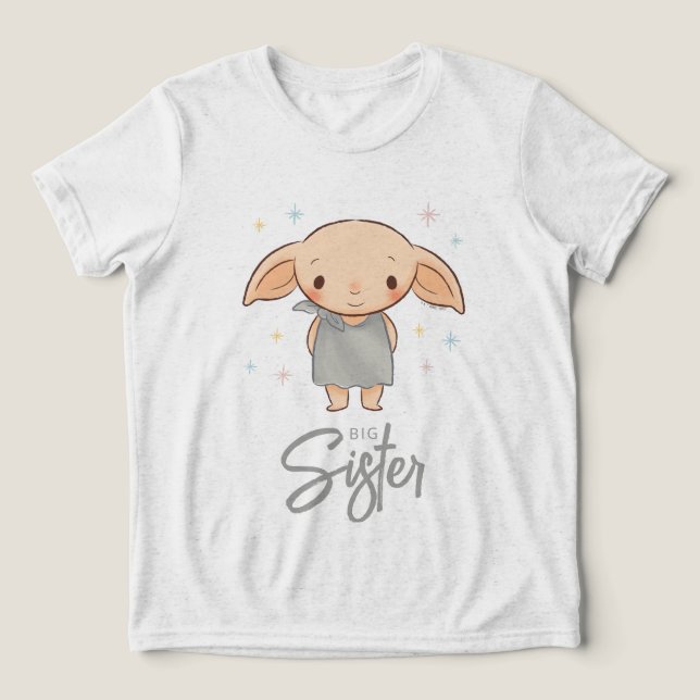 Simple Harry Potter - Dobby Baby Shower Tri-Blend Shirt (Design Front)