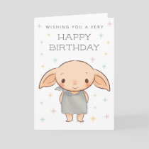 Simple Harry Potter - Dobby Birthday Card