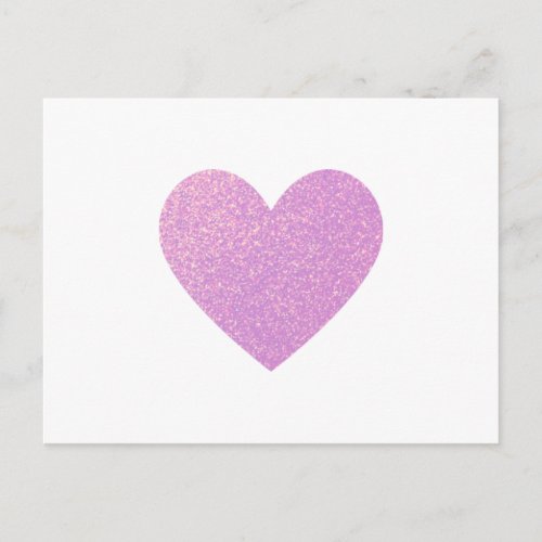 Simple Heart Color Gradient Ombre Texture Textured Postcard