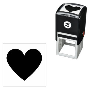 Simple Heart Self-inking Stamp