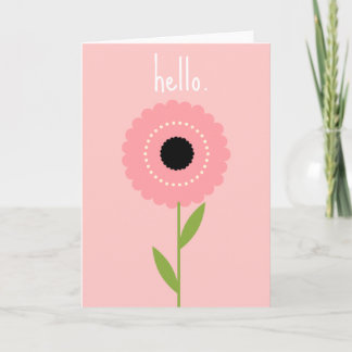Simple Hello Card