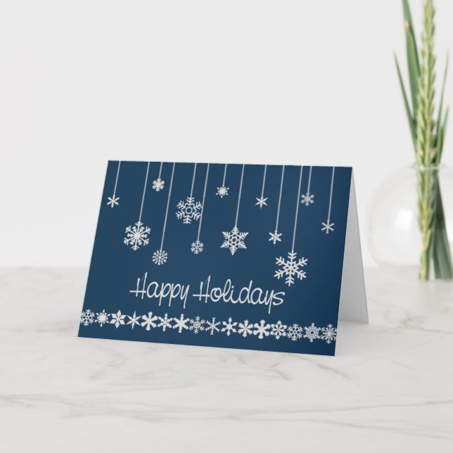 Simple Holiday Cards for Business or Personal Use (Front)