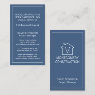 Construction Business Cards | Zazzle