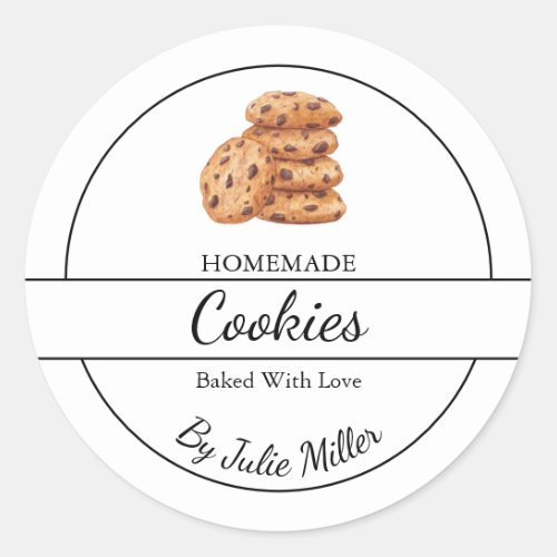 Simple Homemade Cookies Label