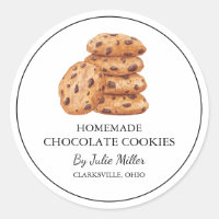 Simple Homemade Cookies Label