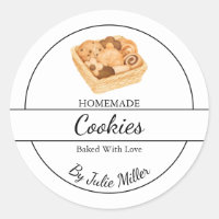 Simple Homemade Cookies Label