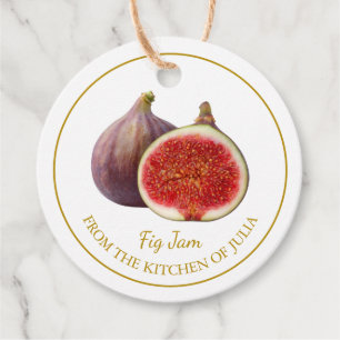 Simple Homemade Fig Jam Hang Tag