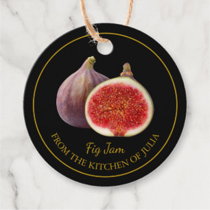 Simple Homemade Fig Jam Hang Tag