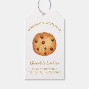 Simple Homemade Fresh Cookies Hang Tag White