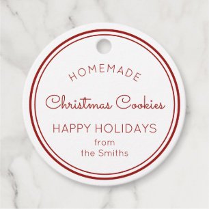 Simple Homemade Goods Gift Tags