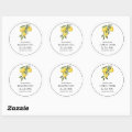 Simple Homemade Lemon Curd Label | Zazzle