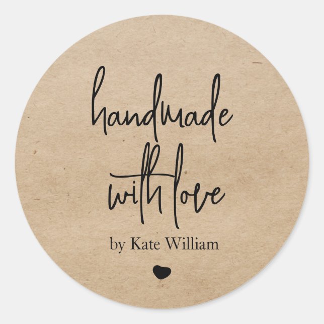 Simple Homemade with Love | Kraft Product label (Front)